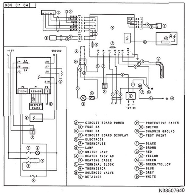 Dometic RM2852 Product ID #: 921146170 Parts Lists | Young Farts RV Parts